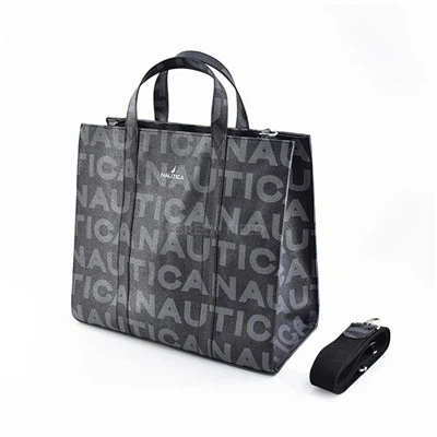 Borsa tote di lusso in PU con tracolla rimovibile