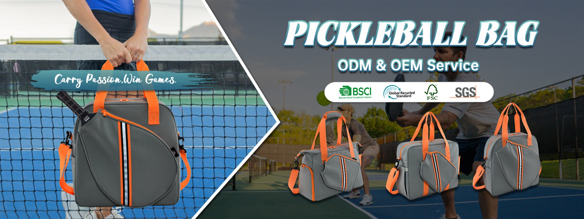 Custom Pickleball Bags from Green Field