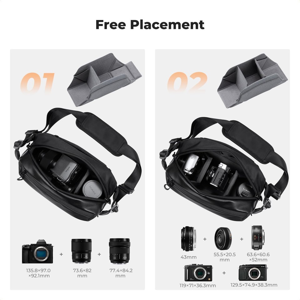 Customized Unisex Waterproof Digital Camera Waist Bag suppliers