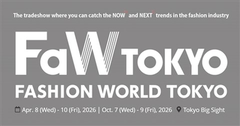 Caloroso benvenuto al FASHION WORLD TOKYO Spring (Tokyo, Giappone) con lo sta...